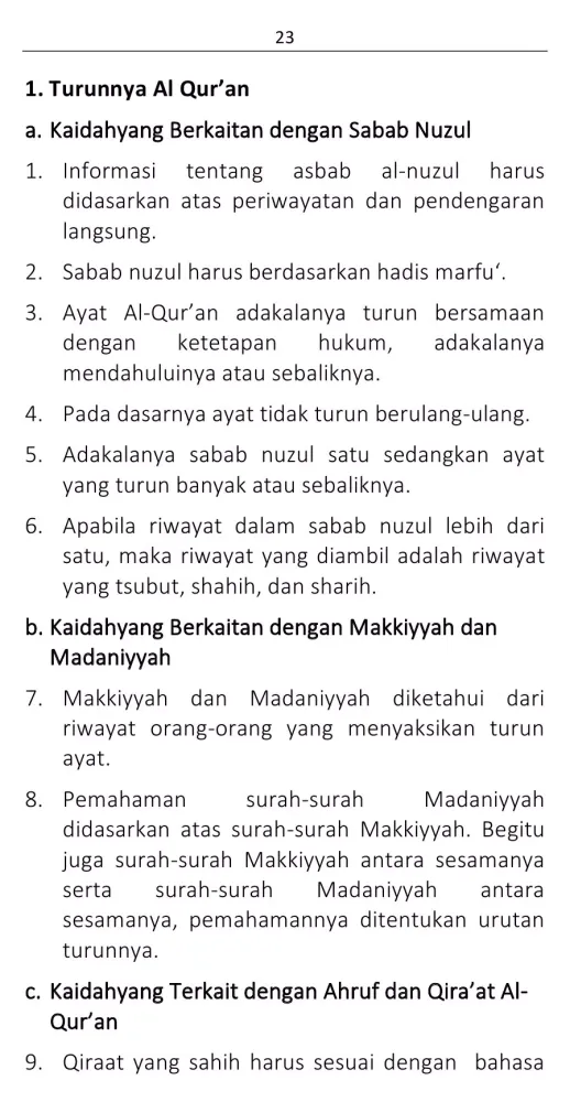 Screenshot di Kaidah Tafsir By Ahmad Sarwat