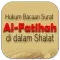 Surat Al-Fatihah Dalam Shalat