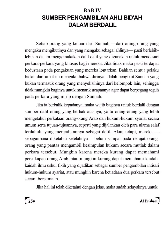 Capturas de pantalla de Al I'thisham Buku Bid'ah Sunah
