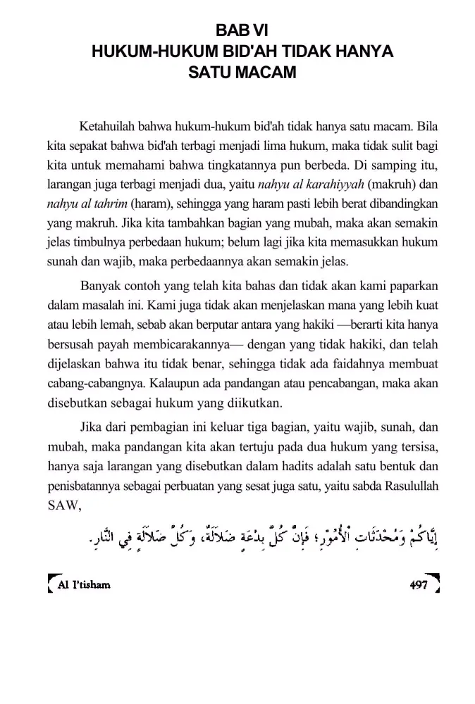 Capturas de pantalla de Al I'thisham Buku Bid'ah Sunah
