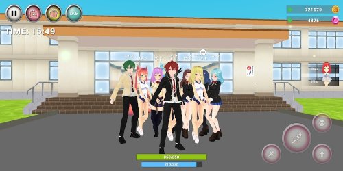 Anime High School Simulator-screenshot-1