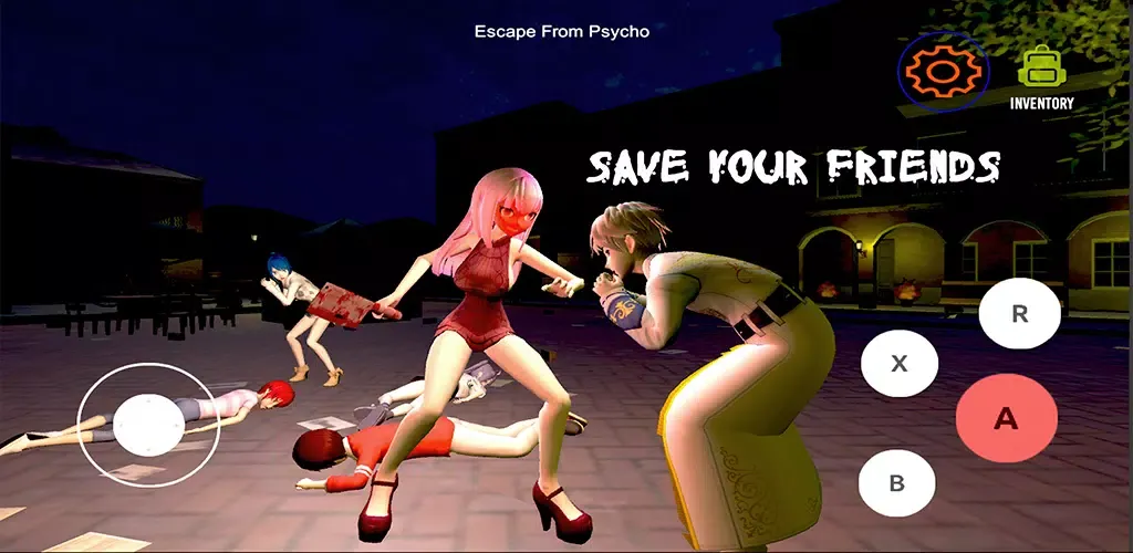 Tangkapan skrin Scary Psycho Lady Simulator