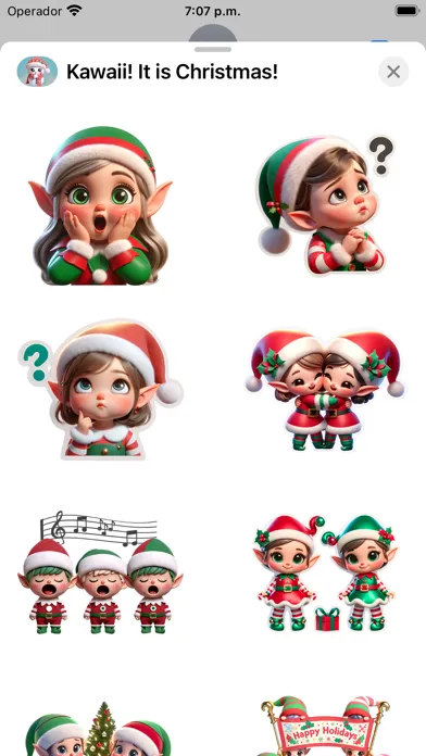 Tangkapan layar Kawaii! It is Christmas!