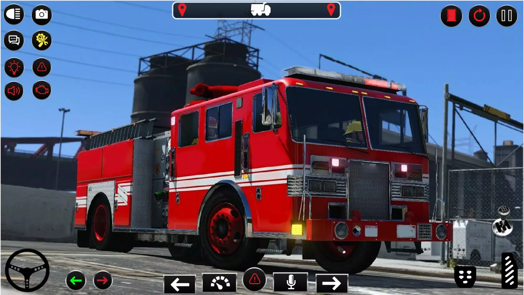 911 Rescue Fire Truck Games 3d Screenshots