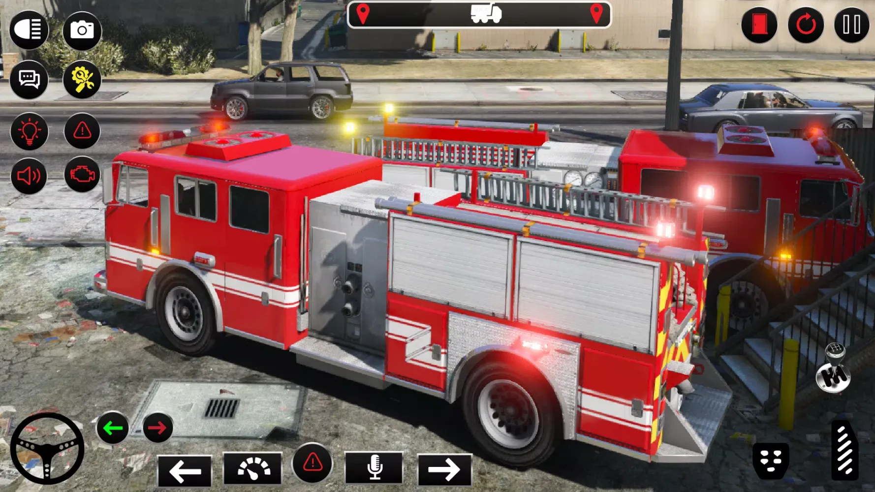 911 Rescue Fire Truck Games 3d Screenshots