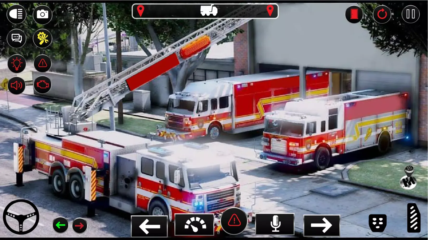 911 Rescue Fire Truck Games 3d Screenshots