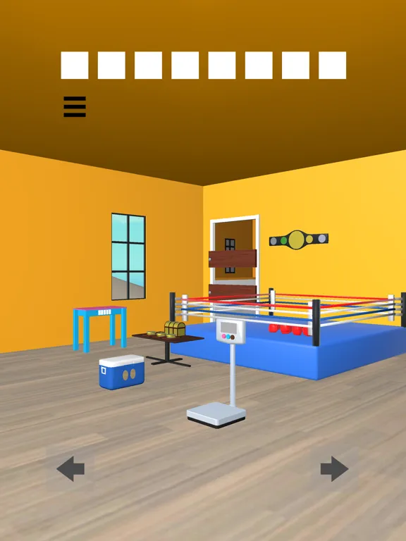 ภาพหน้าจอของ Escape Game Boxing Gym iPad 