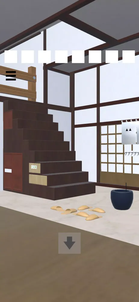 ภาพหน้าจอของ Escape Game White-Walled House