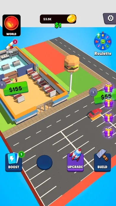 Tycoon Burger Empire Idle سکرین شاٹس
