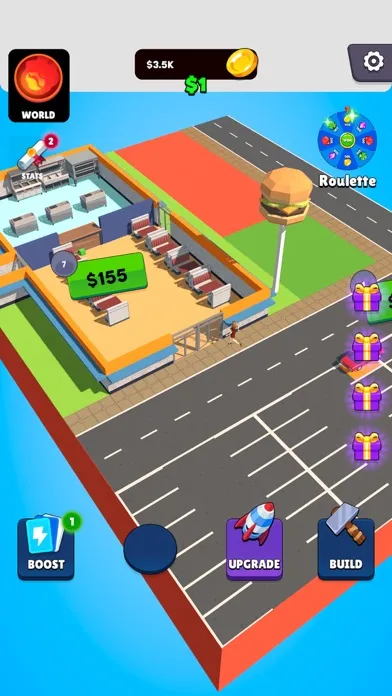 Tycoon Burger Empire Idle سکرین شاٹس