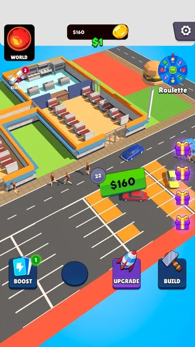 Tycoon Burger Empire Idle سکرین شاٹس