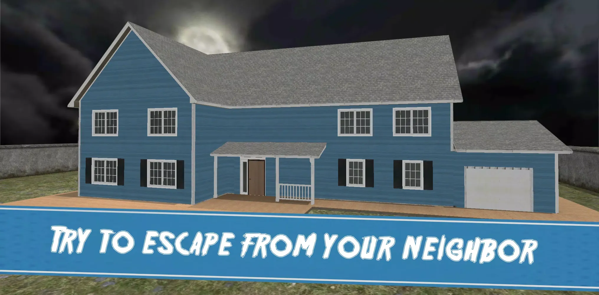 Captures d'écran de Haunted house Neighbor - night