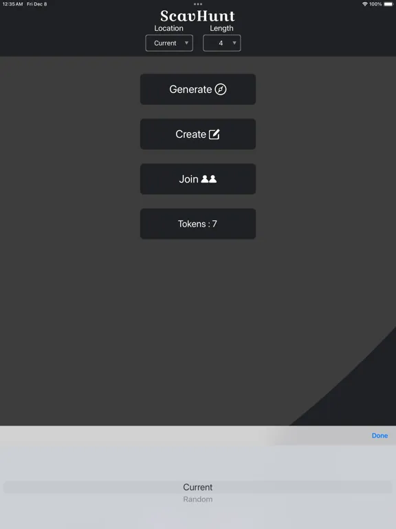 Scav-Hunt iPad 應用截圖
