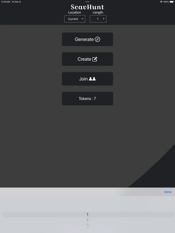 Scav-Hunt iPad 應用截圖