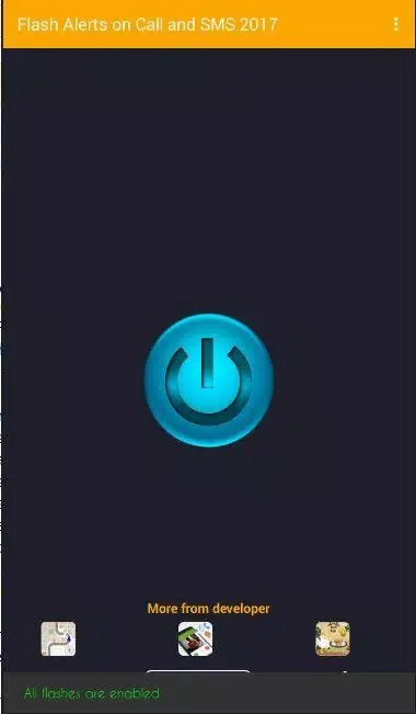 Capturas de tela do FlaSh on Call & SMS 2017