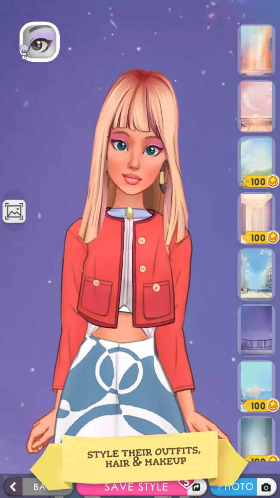 ภาพหน้าจอของ Fashion Style Dressup & Design