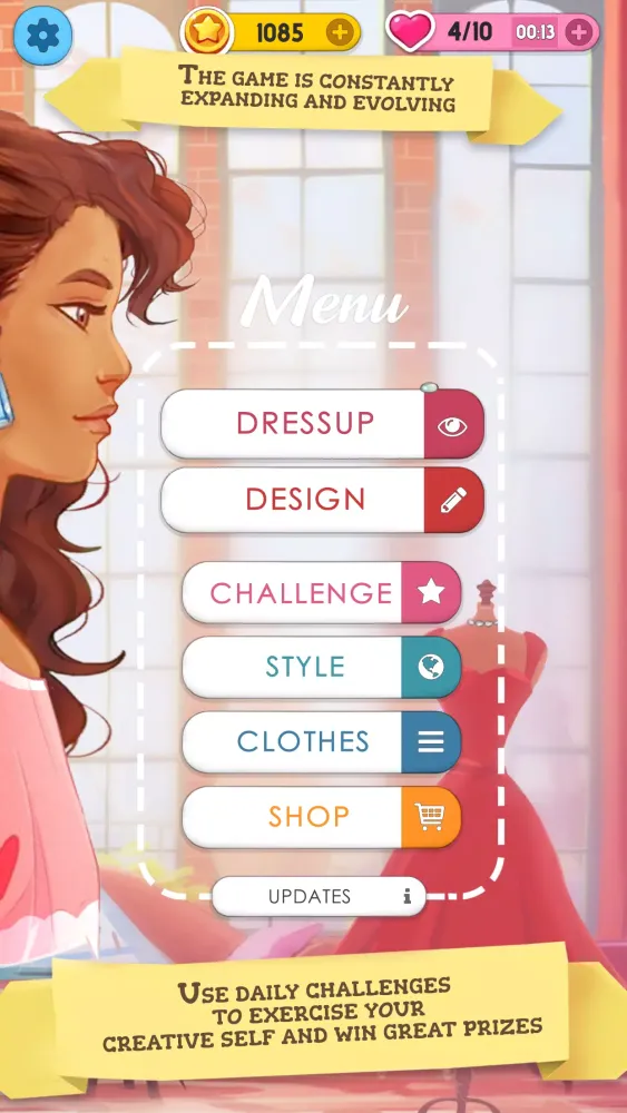 ภาพหน้าจอของ Fashion Style Dressup & Design