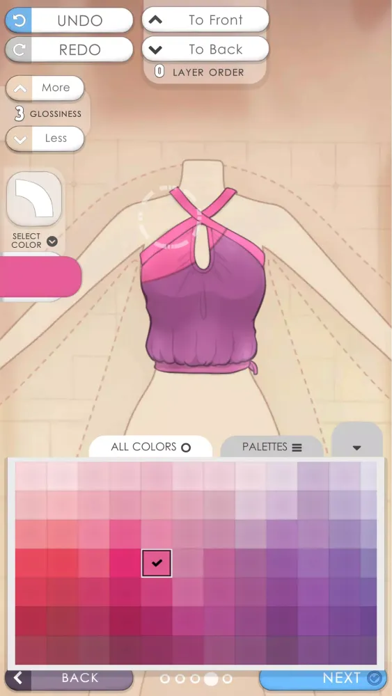 ภาพหน้าจอของ Fashion Style Dressup & Design