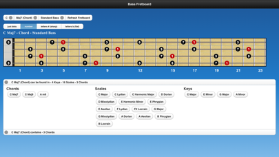 ภาพหน้าจอของ Bass Chords