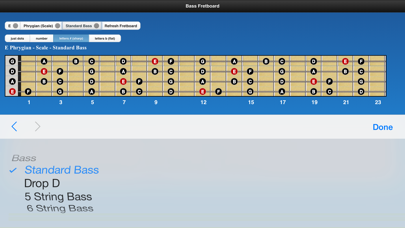 ภาพหน้าจอของ Bass Chords