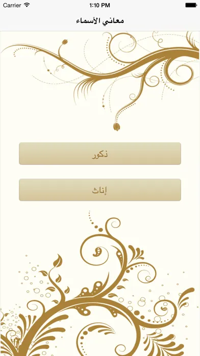 معاني الأسماء Screenshots