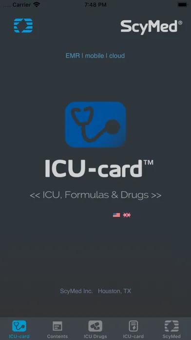 ICU-card سکرین شاٹس