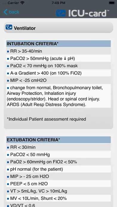 ICU-card سکرین شاٹس