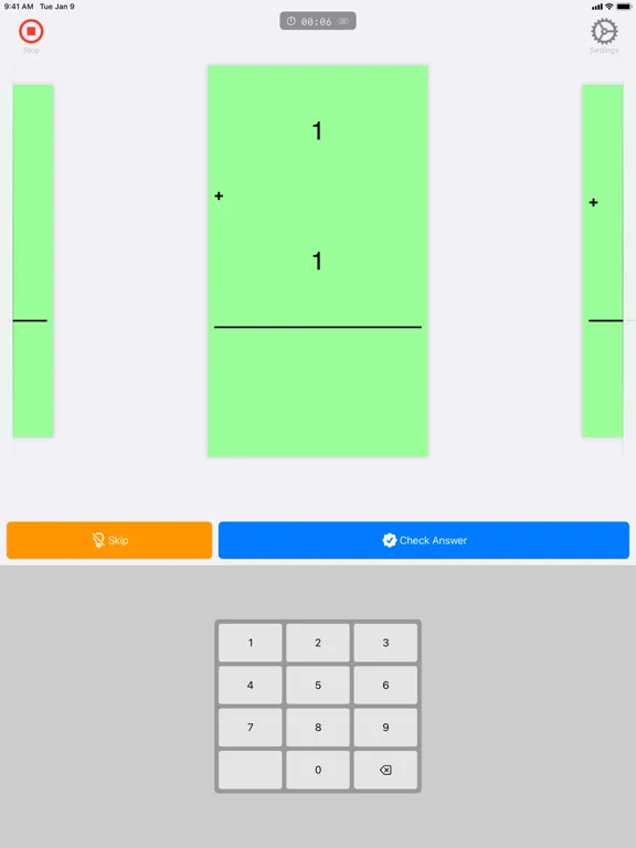 FlashToPass - Math Flash Cards iPad 应用截图