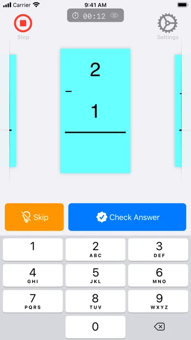 FlashToPass - Math Flash Cards应用截图