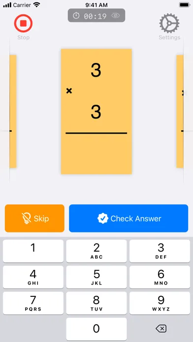 FlashToPass - Math Flash Cards应用截图