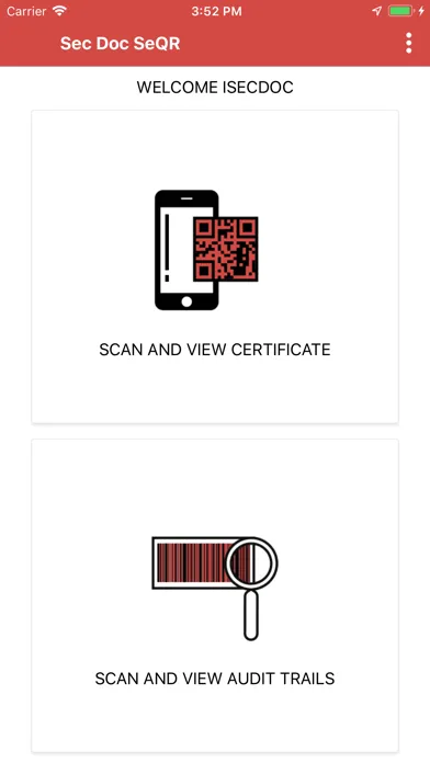 تصاویر Sec Doc SeQR Scan