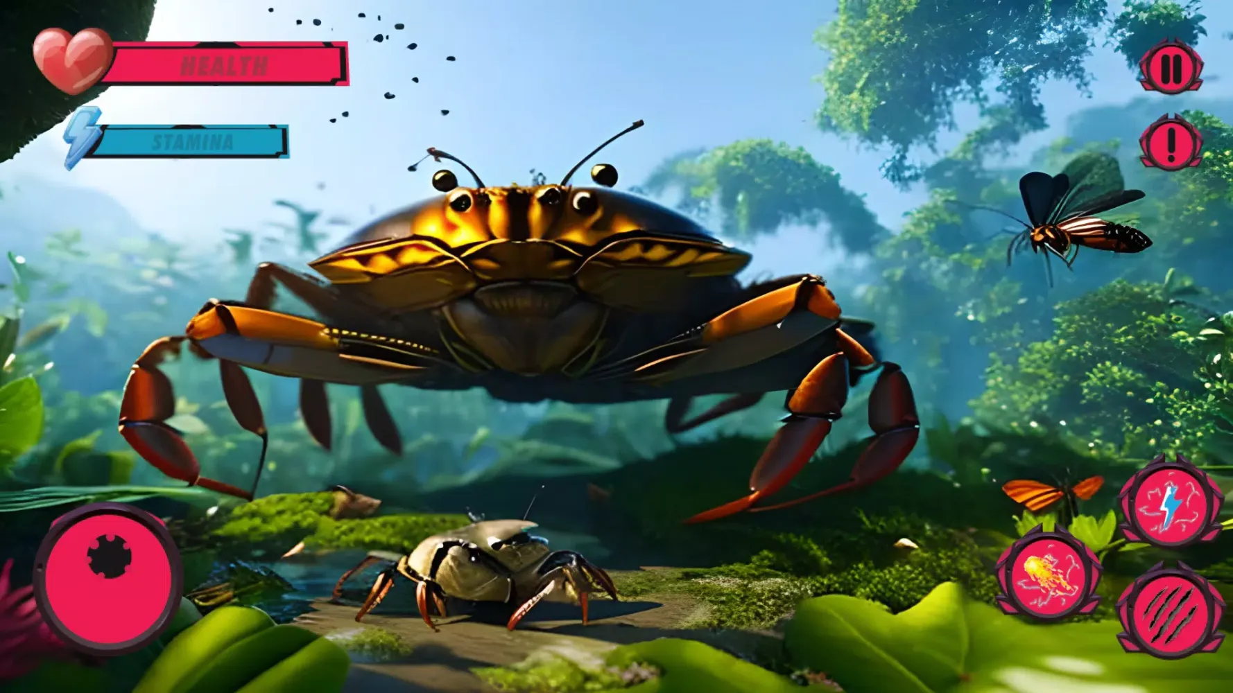 Wild King Crab Jungle Hunter स्क्रीनशॉट
