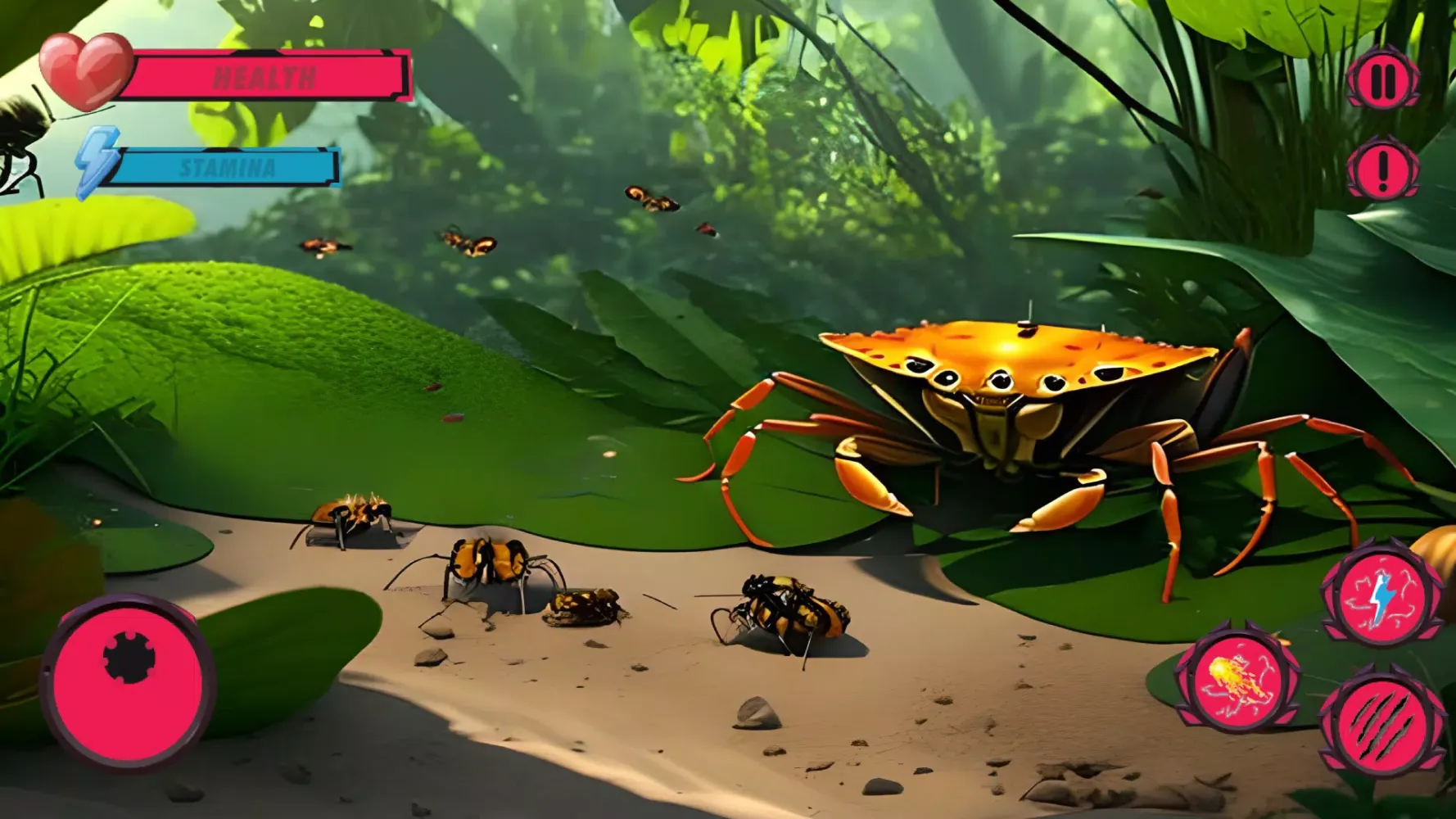Wild King Crab Jungle Hunter स्क्रीनशॉट
