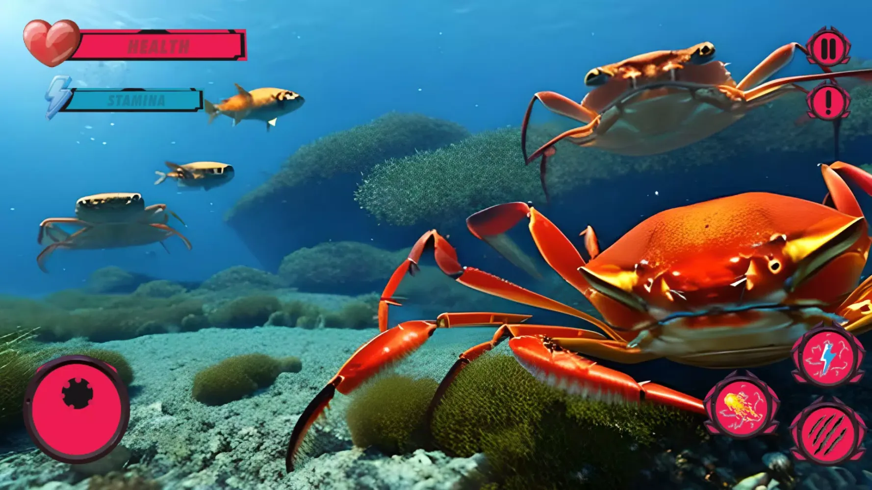 Wild King Crab Jungle Hunter स्क्रीनशॉट