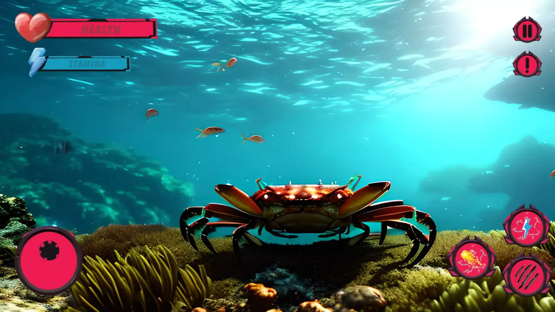 Wild King Crab Jungle Hunter स्क्रीनशॉट