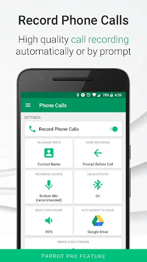 Parrot Voice Recorder Screenshots