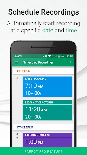 Parrot Voice Recorder Screenshots