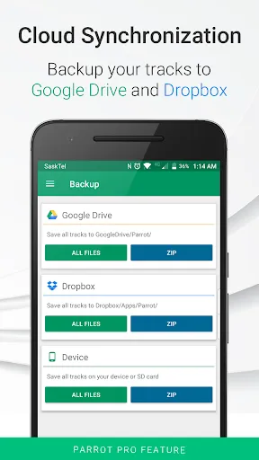 Parrot Voice Recorder Screenshots