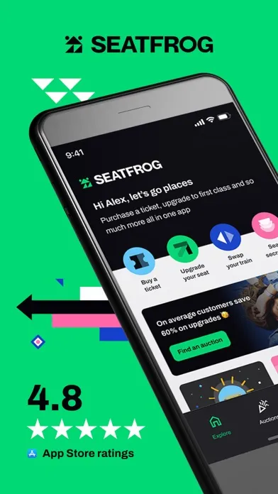 Seatfrog: Rail Journey Planner Ekran Görüntüleri