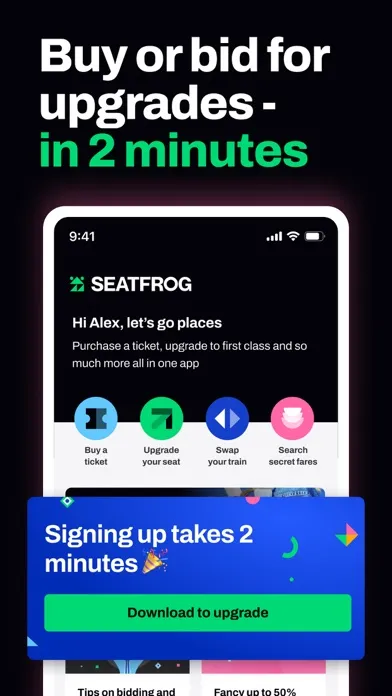 Seatfrog: Rail Journey Planner Ekran Görüntüleri
