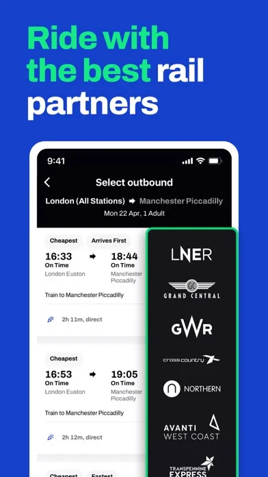 Seatfrog: Rail Journey Planner Ekran Görüntüleri