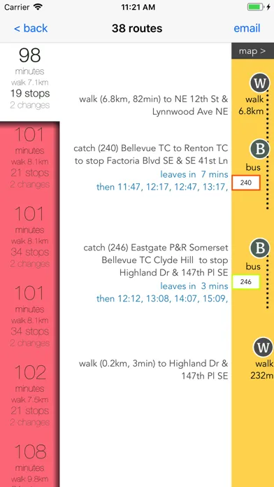 Seattle Public Transport 스크린샷