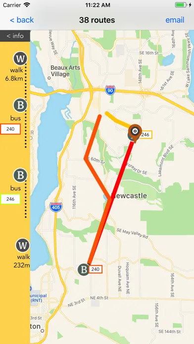 Seattle Public Transport 스크린샷