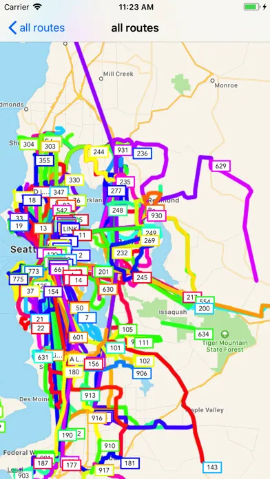 Seattle Public Transport 스크린샷