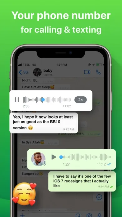 Tangkapan skrin Dual Messenger for WhatsApp ++