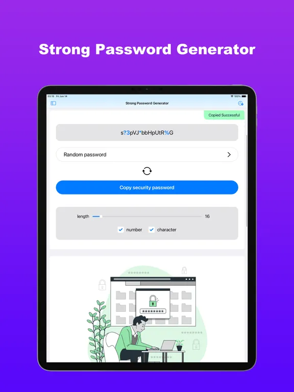 Capturas de tela do Password Manager - PassLock iPad 