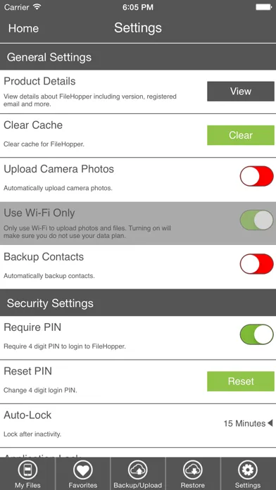 FileHopper File Sharing应用截图