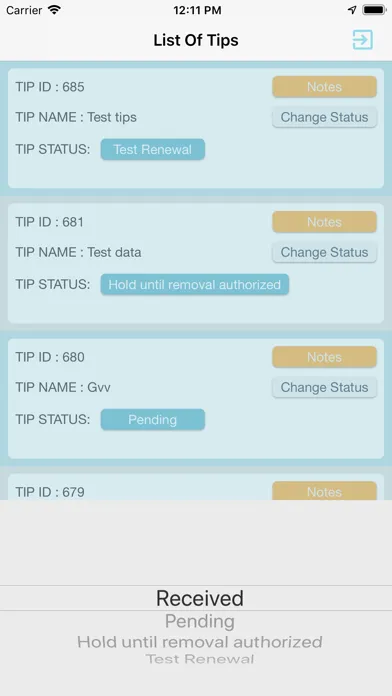 S3 Law Enforcement App スクリーンショット