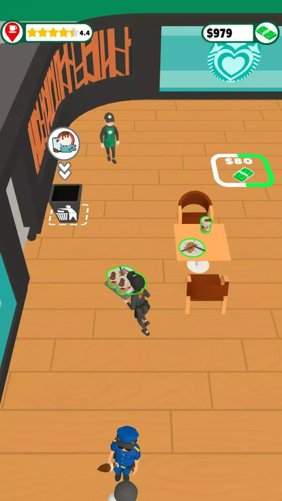Captures d'écran de Coffee Shop Idle
