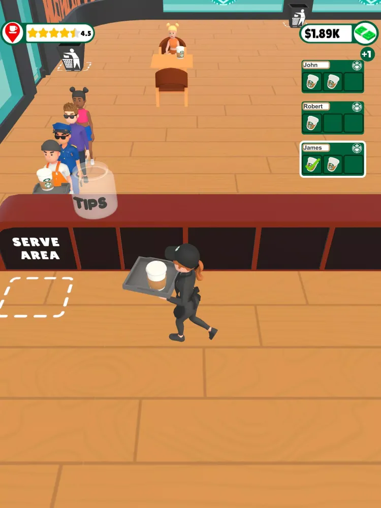 Captures d'écran de Coffee Shop Idle